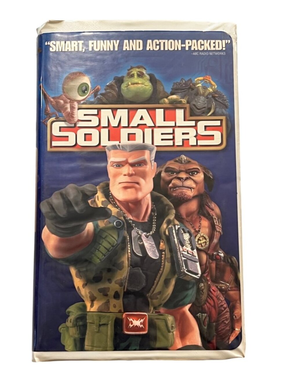 Small Soldiers 1998 VHS Adventure Kirsten Dunst Tommy Lee Jones Action Pre-Owned